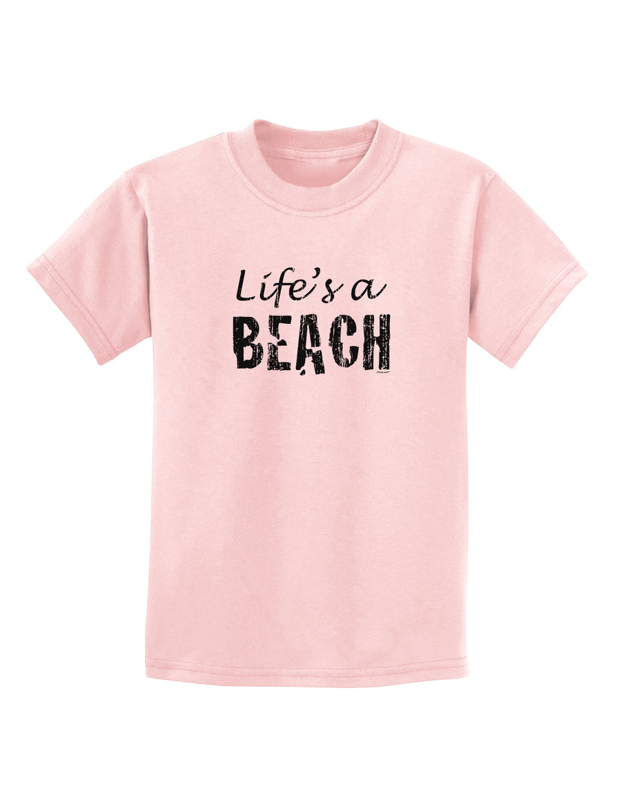 Lifes a beach Childrens T-Shirt-Childrens T-Shirt-TooLoud-White-X-Small-Davson Sales