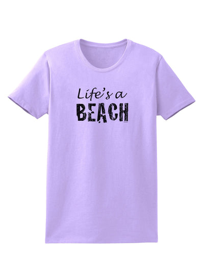 Lifes a beach Womens T-Shirt-Womens T-Shirt-TooLoud-Lavender-X-Small-Davson Sales