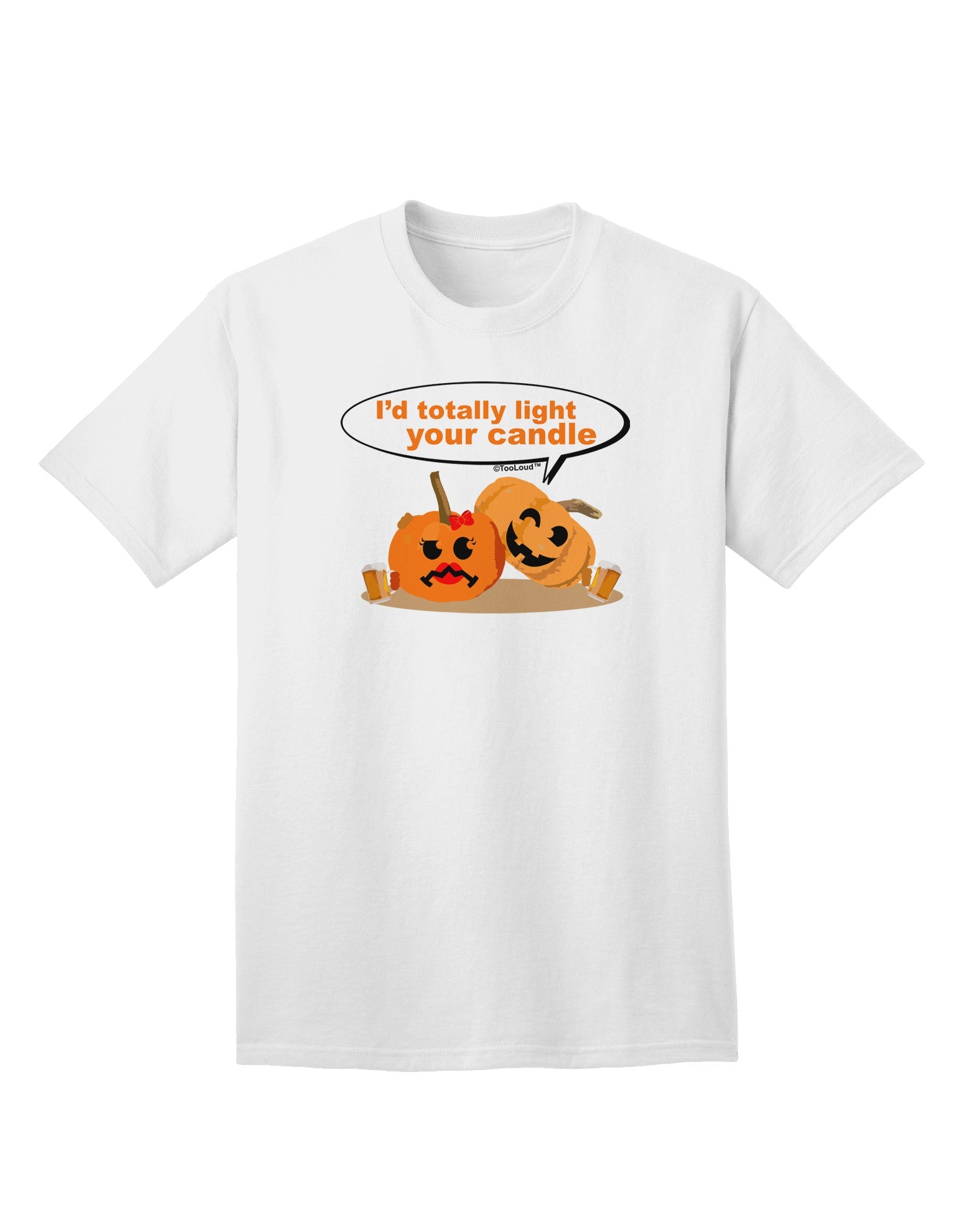 Light your candle Adult T-Shirt-Mens T-Shirt-TooLoud-White-Small-Davson Sales