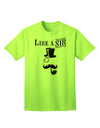 Like A Sir - Premium, Sophisticated Adult T-Shirt Collection-Mens T-shirts-TooLoud-Neon-Green-Small-Davson Sales