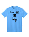 Like A Sir - Premium, Sophisticated Adult T-Shirt Collection-Mens T-shirts-TooLoud-Aquatic-Blue-Small-Davson Sales