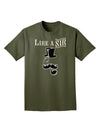 Like A Sir - Super Classy Adult Dark T-Shirt-Mens T-Shirt-TooLoud-Military-Green-Small-Davson Sales