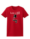 Like A Sir - Super Classy Womens Dark T-Shirt-TooLoud-Red-X-Small-Davson Sales