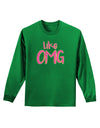 Like OMG Adult Long Sleeve Dark T-Shirt by TooLoud-TooLoud-Kelly-Green-Small-Davson Sales