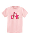 Like OMG Childrens T-Shirt by TooLoud-Childrens T-Shirt-TooLoud-PalePink-X-Small-Davson Sales