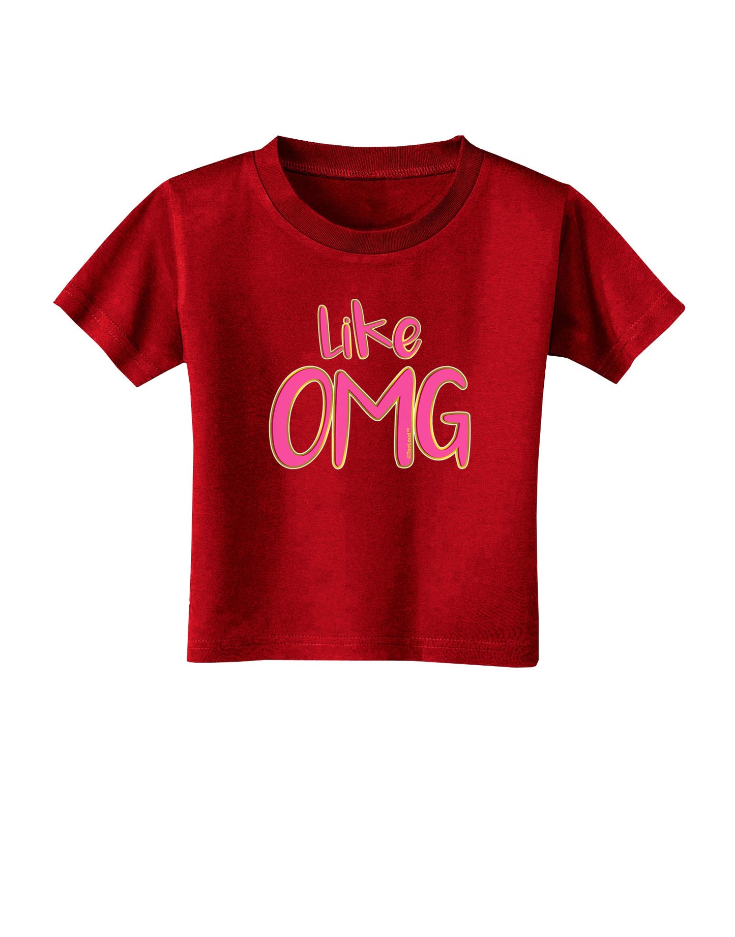 Like OMG Toddler T-Shirt Dark by TooLoud-Toddler T-Shirt-TooLoud-Red-2T-Davson Sales