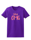 Like OMG Womens Dark T-Shirt by TooLoud-Womens T-Shirt-TooLoud-Purple-X-Small-Davson Sales