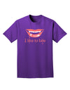 Like to Bite Adult Dark T-Shirt-Mens T-Shirt-TooLoud-Purple-Small-Davson Sales