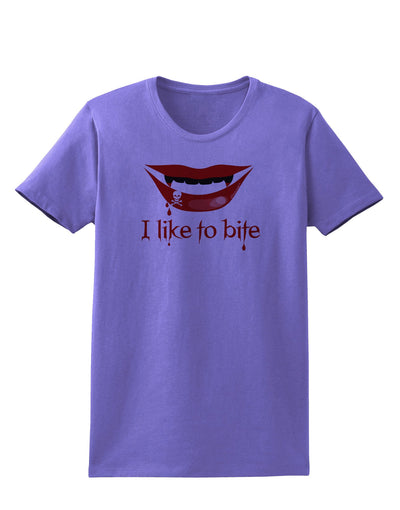 Like to Bite Womens T-Shirt-Womens T-Shirt-TooLoud-Violet-X-Small-Davson Sales