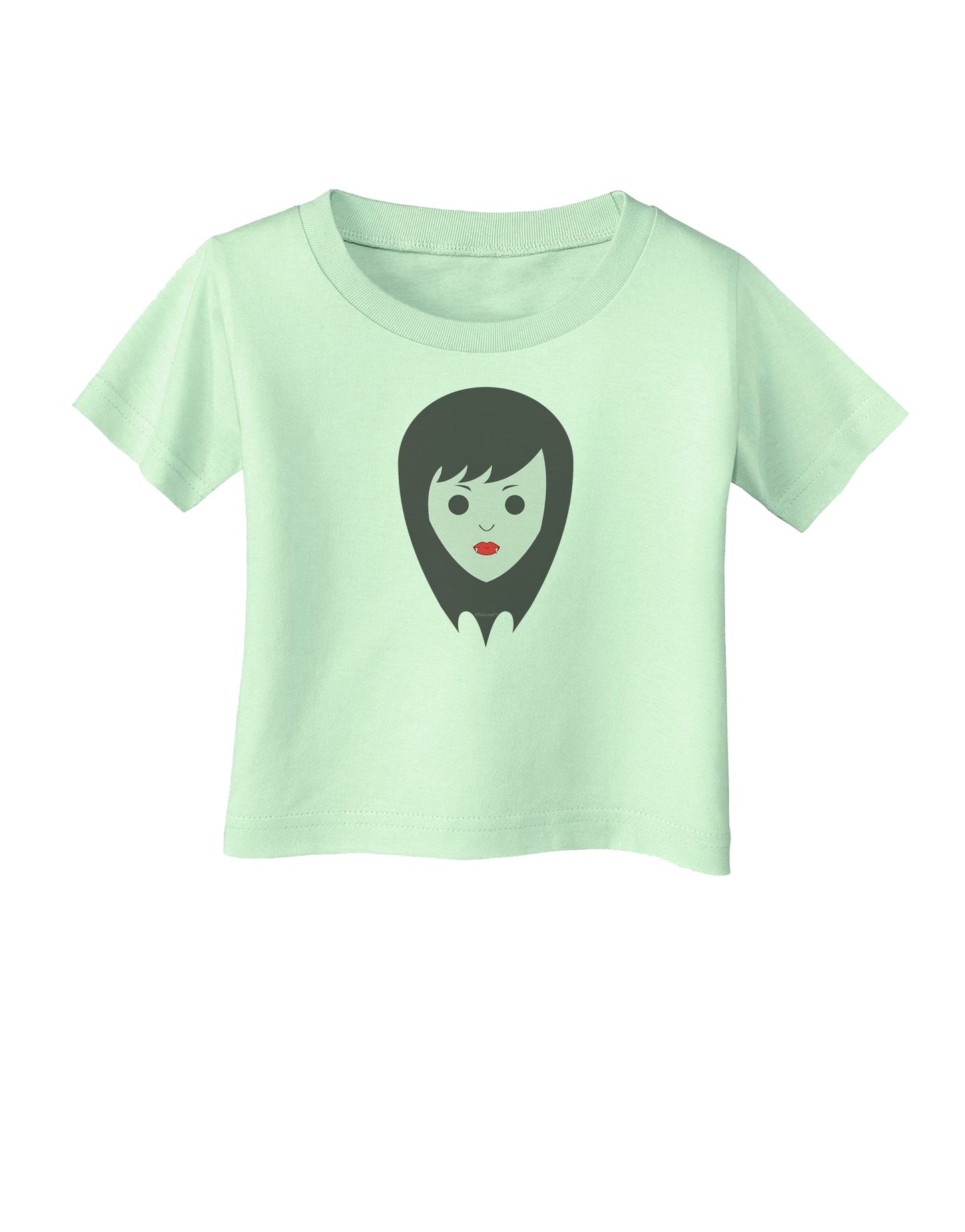 Lil Countess Infant T-Shirt-Infant T-Shirt-TooLoud-Light-Green-06-Months-Davson Sales