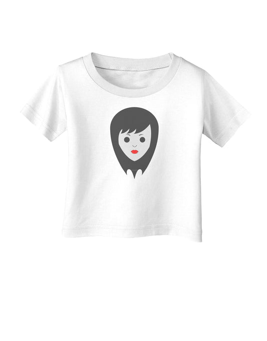 Lil Countess Infant T-Shirt-Infant T-Shirt-TooLoud-White-06-Months-Davson Sales