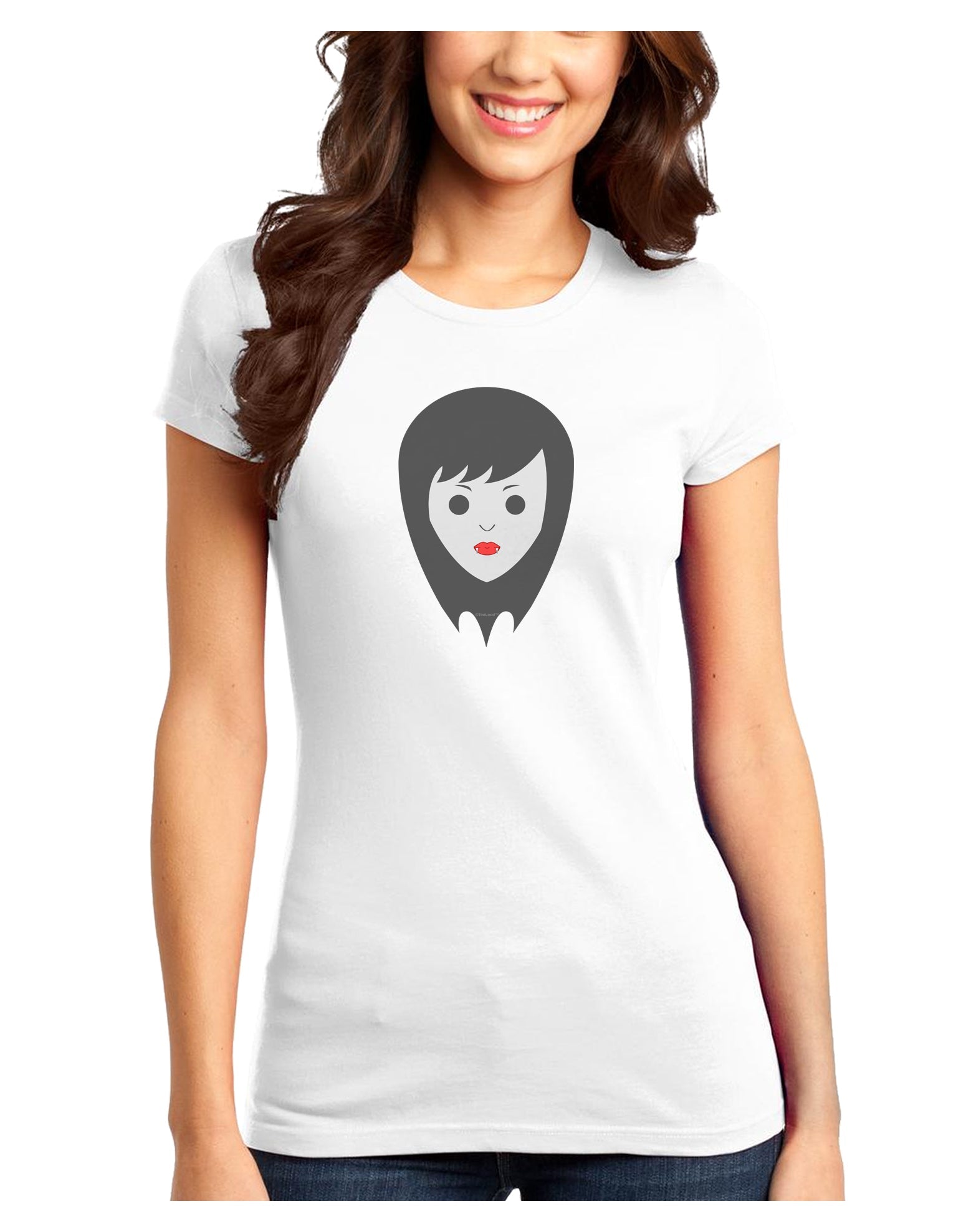 Lil Countess Juniors T-Shirt-Womens Juniors T-Shirt-TooLoud-White-Juniors Fitted XS-Davson Sales