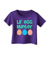 Lil' Egg Hunter - Easter - Green Infant T-Shirt Dark by TooLoud-Infant T-Shirt-TooLoud-Purple-06-Months-Davson Sales