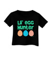 Lil' Egg Hunter - Easter - Green Infant T-Shirt Dark by TooLoud-Infant T-Shirt-TooLoud-Black-06-Months-Davson Sales