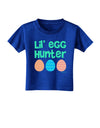 Lil' Egg Hunter - Easter - Green Toddler T-Shirt Dark by TooLoud-Toddler T-Shirt-TooLoud-Royal-Blue-2T-Davson Sales