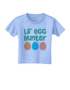 Lil' Egg Hunter - Easter - Green Toddler T-Shirt by TooLoud-Toddler T-Shirt-TooLoud-Aquatic-Blue-2T-Davson Sales