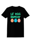 Lil' Egg Hunter - Easter - Green Womens Dark T-Shirt by TooLoud-Womens T-Shirt-TooLoud-Black-X-Small-Davson Sales