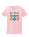 Lil' Egg Hunter - Easter - Green Womens T-Shirt by TooLoud-Womens T-Shirt-TooLoud-PalePink-X-Small-Davson Sales