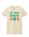 Lil' Egg Hunter - Easter - Green Womens T-Shirt by TooLoud-Womens T-Shirt-TooLoud-Natural-X-Small-Davson Sales