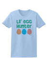 Lil' Egg Hunter - Easter - Green Womens T-Shirt by TooLoud-Womens T-Shirt-TooLoud-Light-Blue-X-Small-Davson Sales