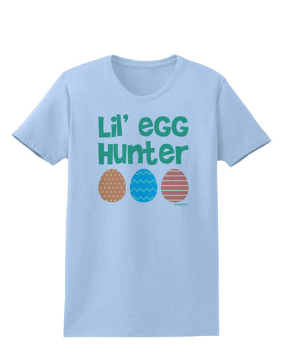 Lil' Egg Hunter - Easter - Green Womens T-Shirt by TooLoud-Womens T-Shirt-TooLoud-Light-Blue-X-Small-Davson Sales