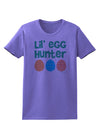 Lil' Egg Hunter - Easter - Green Womens T-Shirt by TooLoud-Womens T-Shirt-TooLoud-Violet-X-Small-Davson Sales