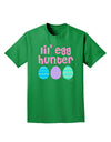 Lil' Egg Hunter - Easter - Pink Adult Dark T-Shirt by TooLoud-Mens T-Shirt-TooLoud-Kelly-Green-Small-Davson Sales