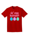 Lil' Egg Hunter - Easter - Pink Adult Dark T-Shirt by TooLoud-Mens T-Shirt-TooLoud-Red-Small-Davson Sales