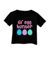 Lil' Egg Hunter - Easter - Pink Infant T-Shirt Dark by TooLoud-Infant T-Shirt-TooLoud-Black-06-Months-Davson Sales