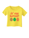 Lil' Egg Hunter - Easter - Pink Infant T-Shirt by TooLoud-Infant T-Shirt-TooLoud-Yellow-06-Months-Davson Sales