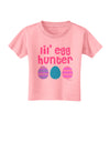 Lil' Egg Hunter - Easter - Pink Toddler T-Shirt by TooLoud-Toddler T-Shirt-TooLoud-Candy-Pink-2T-Davson Sales