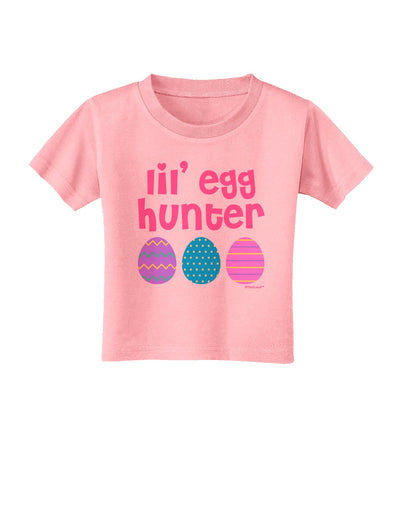 Lil' Egg Hunter - Easter - Pink Toddler T-Shirt by TooLoud-Toddler T-Shirt-TooLoud-Candy-Pink-2T-Davson Sales