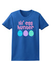 Lil' Egg Hunter - Easter - Pink Womens Dark T-Shirt by TooLoud-Womens T-Shirt-TooLoud-Royal-Blue-X-Small-Davson Sales