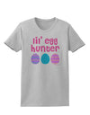 Lil' Egg Hunter - Easter - Pink Womens T-Shirt by TooLoud-Womens T-Shirt-TooLoud-AshGray-X-Small-Davson Sales