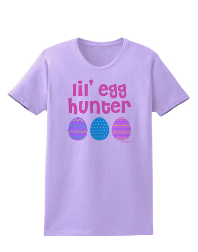 Lil' Egg Hunter - Easter - Pink Womens T-Shirt by TooLoud-Womens T-Shirt-TooLoud-Lavender-X-Small-Davson Sales