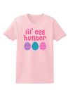 Lil' Egg Hunter - Easter - Pink Womens T-Shirt by TooLoud-Womens T-Shirt-TooLoud-PalePink-X-Small-Davson Sales