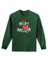 Lil Heart Breaker Adult Long Sleeve Dark T-Shirt-TooLoud-Dark-Green-Small-Davson Sales