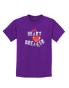 Lil Heart Breaker Childrens Dark T-Shirt-Childrens T-Shirt-TooLoud-Purple-X-Small-Davson Sales