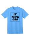 Lil Mans Dad Adult T-Shirt by TooLoud-Mens T-shirts-TooLoud-Aquatic-Blue-Small-Davson Sales