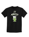 Lil Monster Frankenstenstein Childrens T-Shirt-Childrens T-Shirt-TooLoud-Black-X-Small-Davson Sales