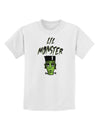 Lil Monster Frankenstenstein Childrens T-Shirt-Childrens T-Shirt-TooLoud-White-X-Small-Davson Sales