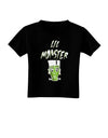 Lil Monster Frankenstenstein Toddler T-Shirt-Toddler T-shirt-TooLoud-Black-2T-Davson Sales