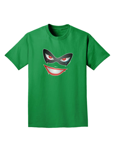 Lil Monster Mask Adult Dark T-Shirt-Mens T-Shirt-TooLoud-Kelly-Green-Small-Davson Sales