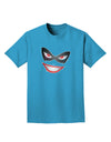 Lil Monster Mask Adult Dark T-Shirt-Mens T-Shirt-TooLoud-Turquoise-Small-Davson Sales