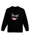 Lil Monster Mask Adult Long Sleeve Dark T-Shirt-TooLoud-Black-Small-Davson Sales
