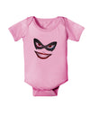Lil Monster Mask Baby Romper Bodysuit-Baby Romper-TooLoud-Pink-06-Months-Davson Sales