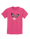 Lil Monster Mask Childrens Dark T-Shirt-Childrens T-Shirt-TooLoud-Sangria-X-Small-Davson Sales