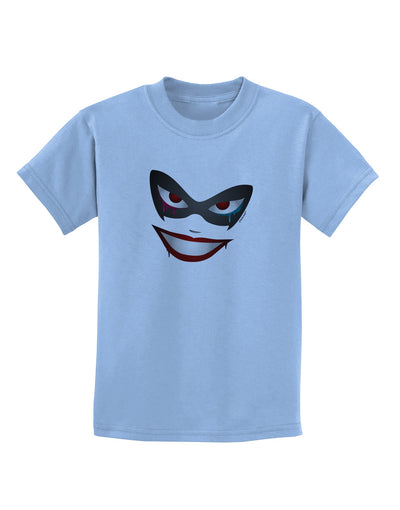 Lil Monster Mask Childrens T-Shirt-Childrens T-Shirt-TooLoud-Light-Blue-X-Small-Davson Sales