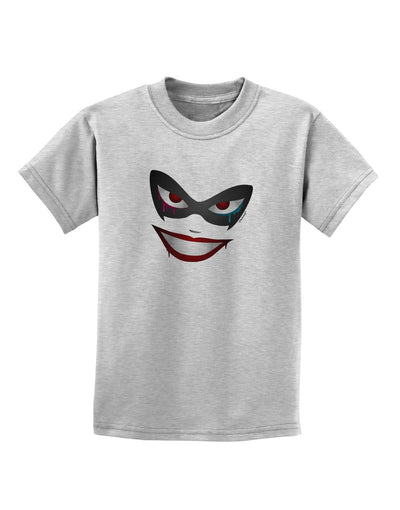 Lil Monster Mask Childrens T-Shirt-Childrens T-Shirt-TooLoud-AshGray-X-Small-Davson Sales