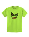 Lil Monster Mask Childrens T-Shirt-Childrens T-Shirt-TooLoud-Lime-Green-X-Small-Davson Sales